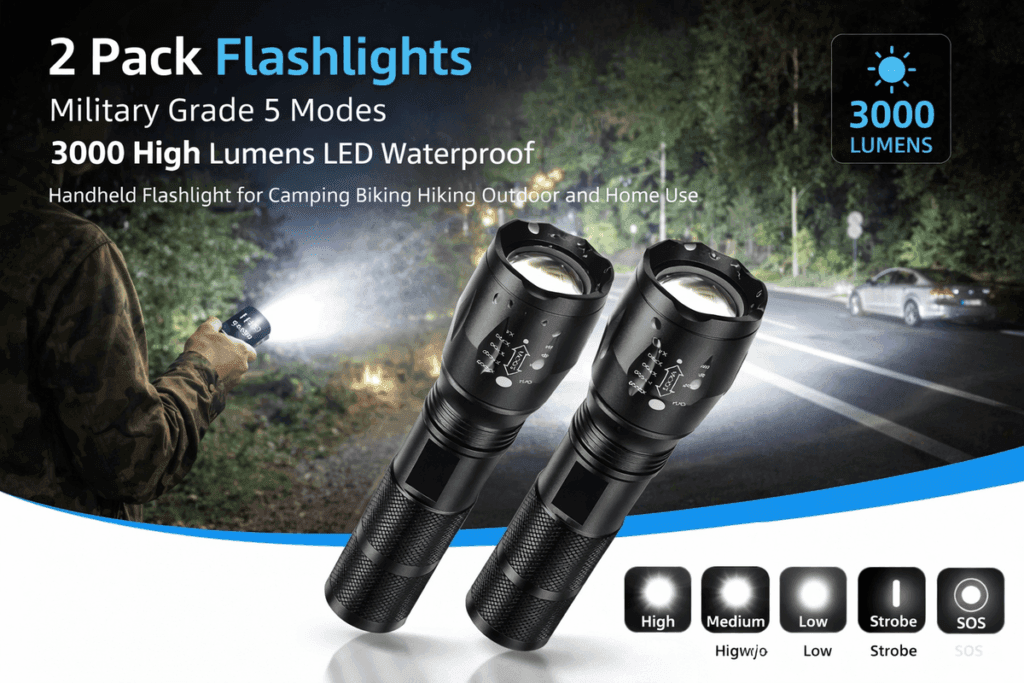 A collection of the top 3 trending tech essentials on Amazon for March 2026 including smart home gadgets and solar lights.