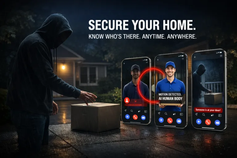 Top-rated Best Smart Video Doorbells on Temu featuring wireless AI security cameras and smartphone connectivity.