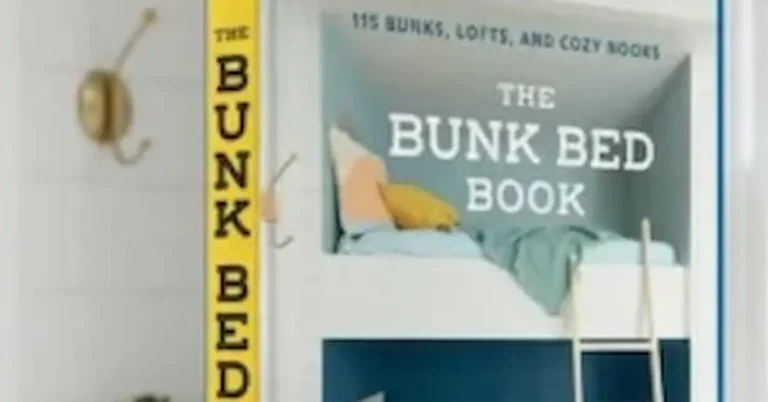 The Bunk Bed Book cover showcasing creative bunk bed solutions and lofts for small spaces.